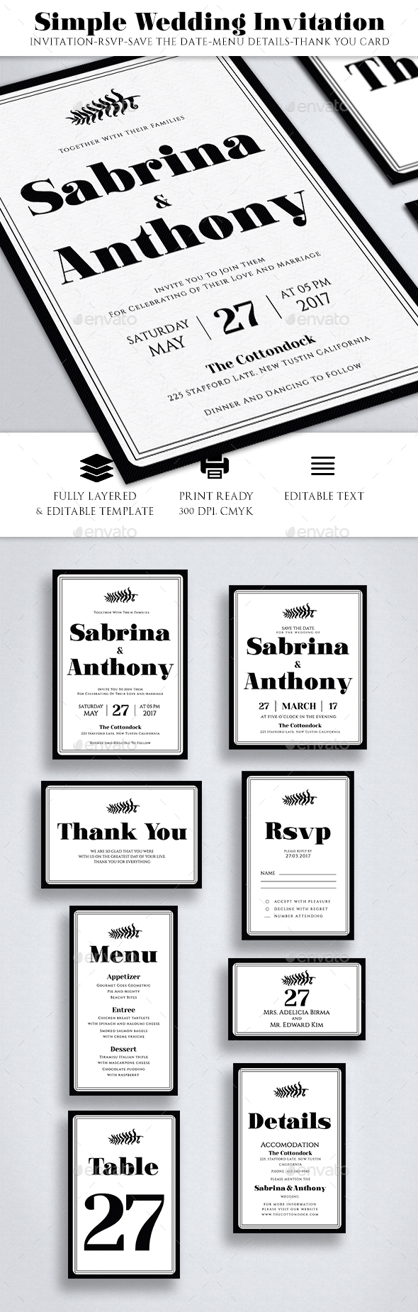 Wedding Invitation - Weddings Cards & Invites