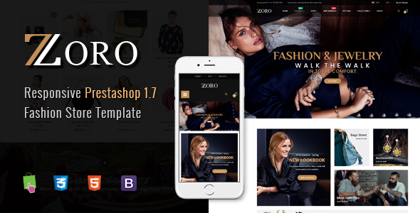 Zoro – Responsive PrestaShop 1.7 Shopping Theme