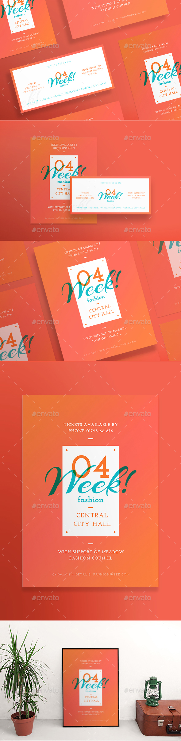 Fashion Week Flyers - Miscellaneous Events