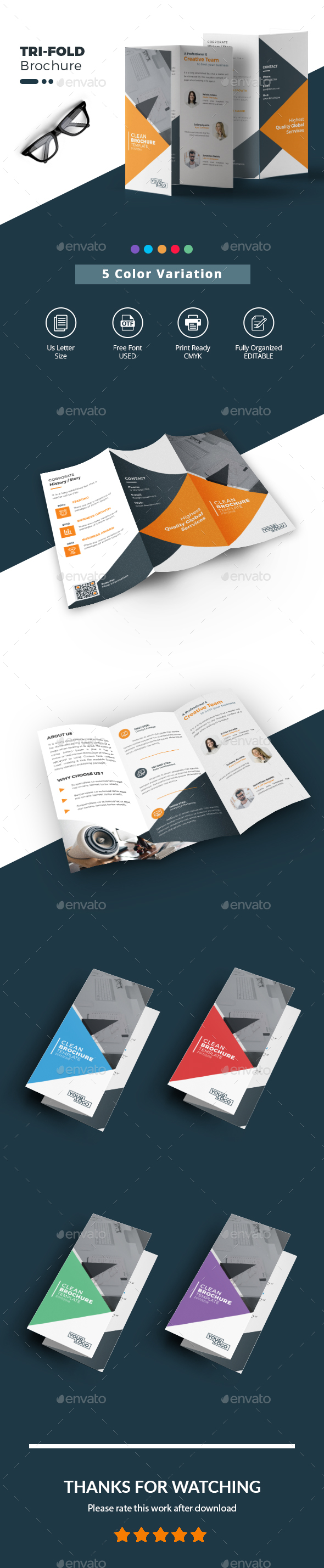 Trifold Brochure - Corporate Brochures