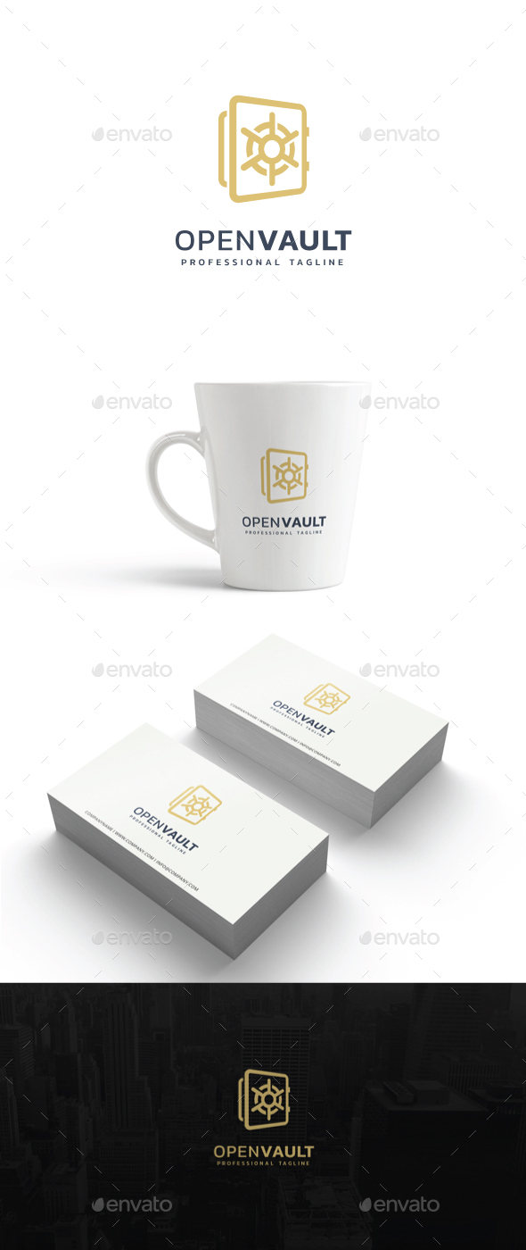 Open Vault Logo - Symbols Logo Templates