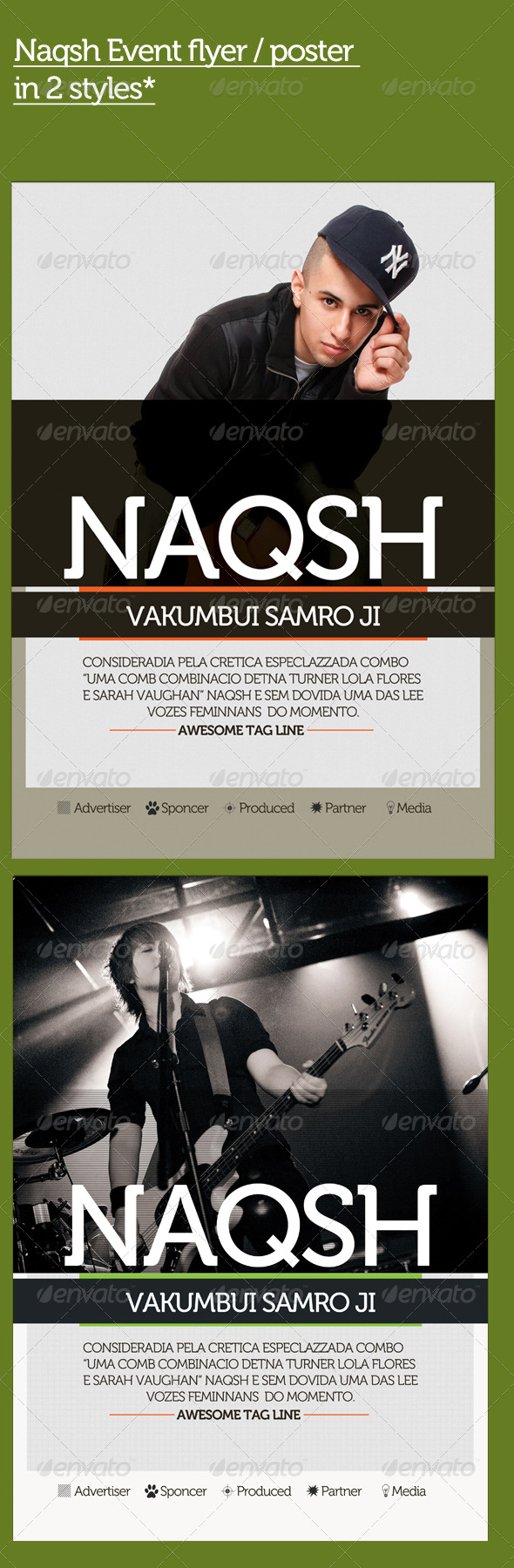 Naqsh Flyer - Clubs & Parties Events
