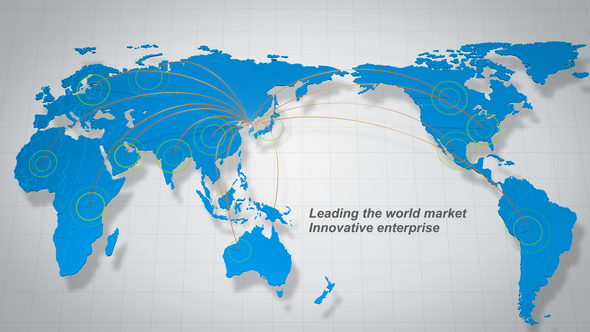 World Wide Map - VideoHive 21706703