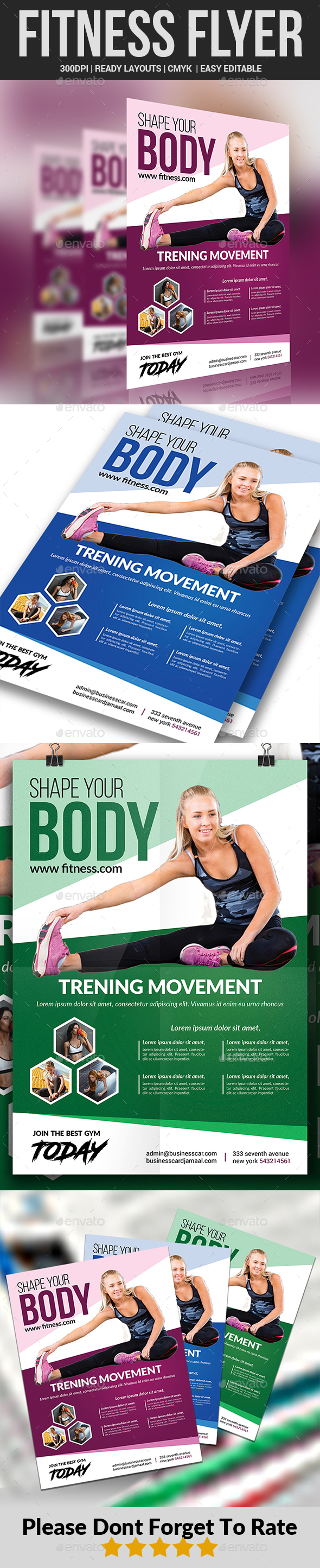 Fitness Flyer - Sports Events