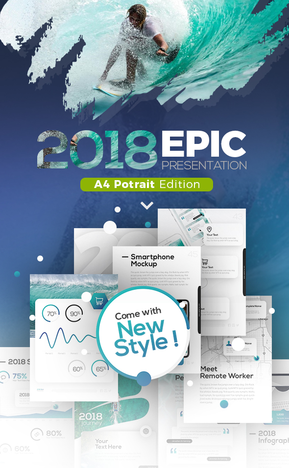 2018 Potrait Presentation Template - PowerPoint Templates Presentation Templates