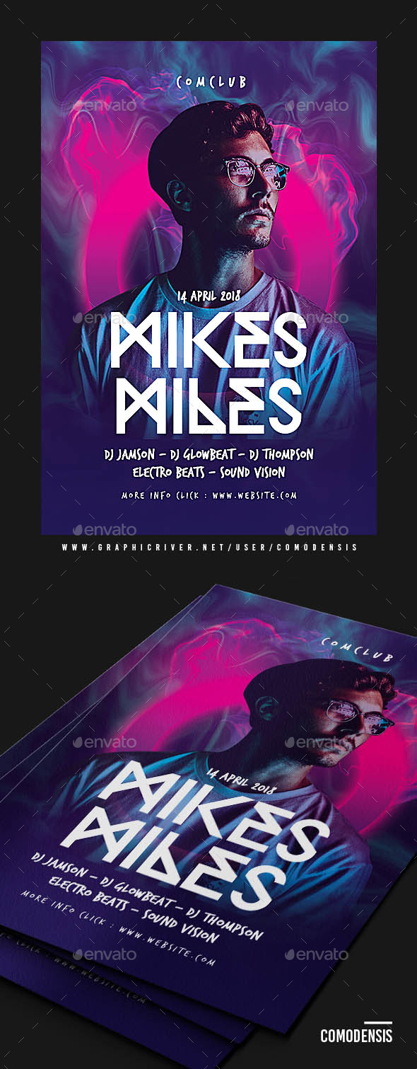 Dj Club Party Flyer Templates - Clubs & Parties Events
