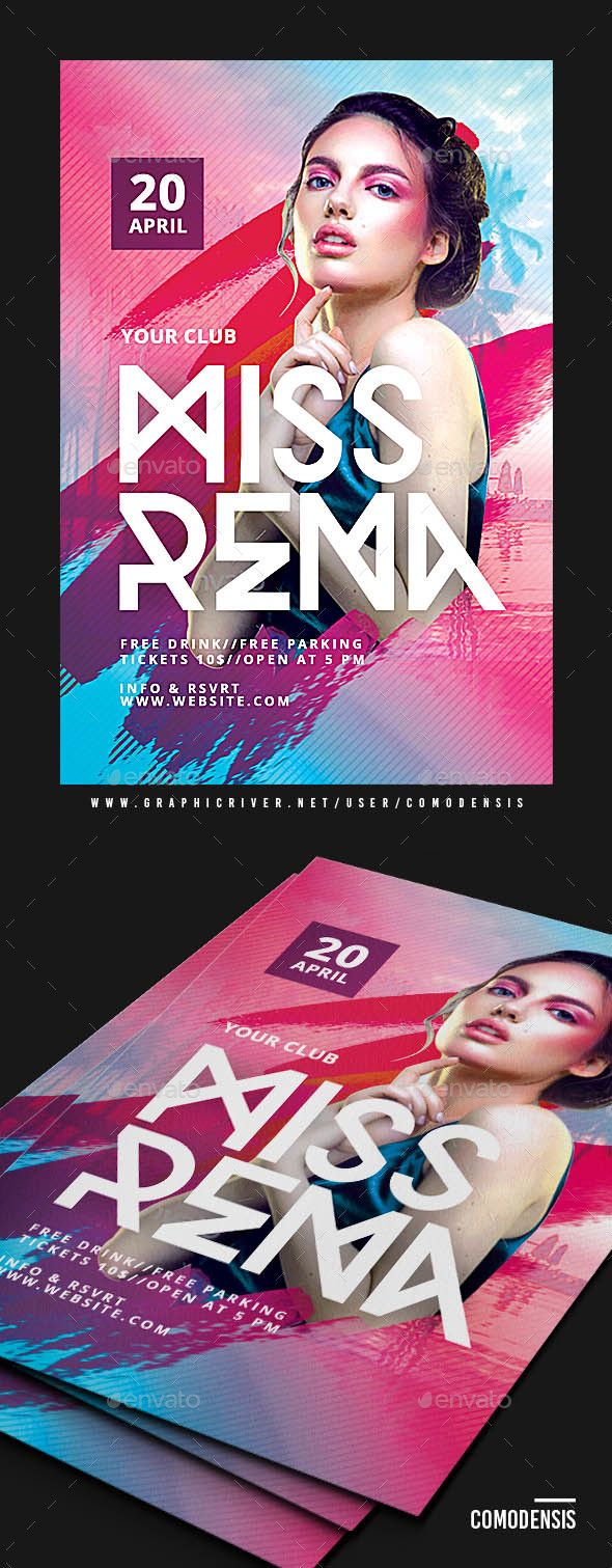 Dj Club Party Flyer Templates - Clubs & Parties Events