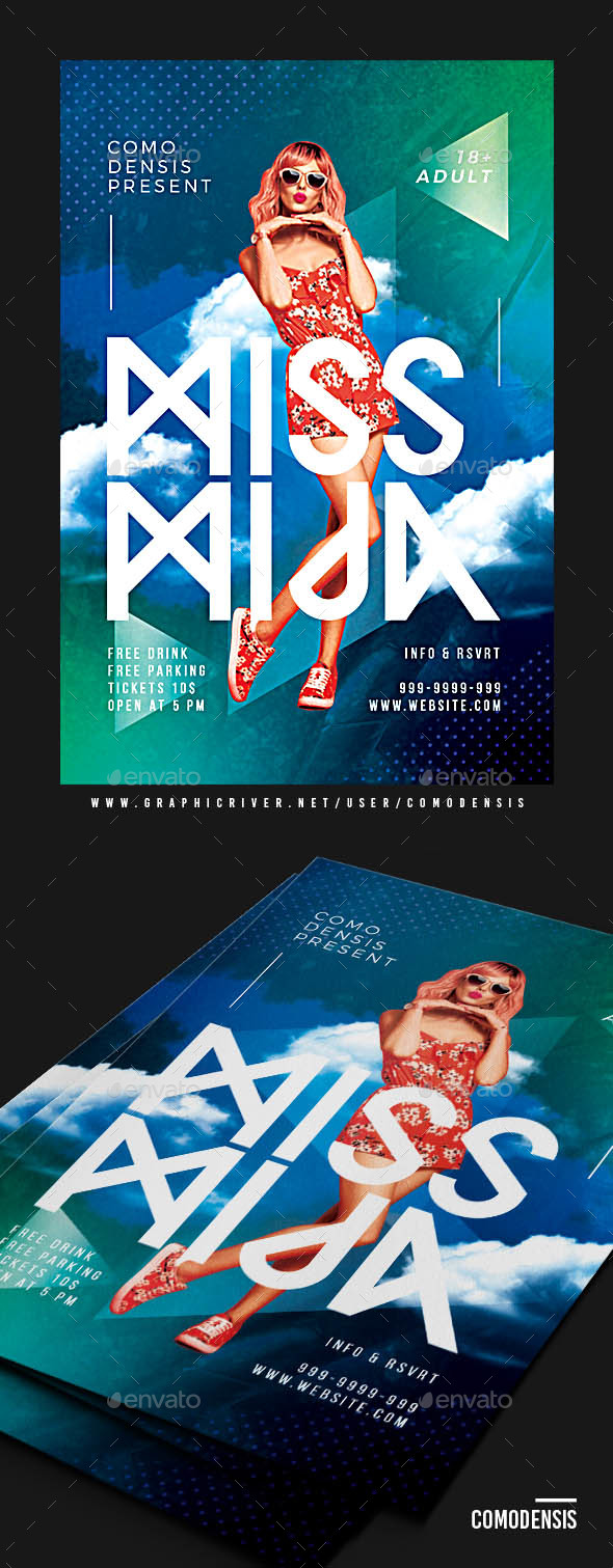 Dj Club Party Flyer Templates - Clubs & Parties Events
