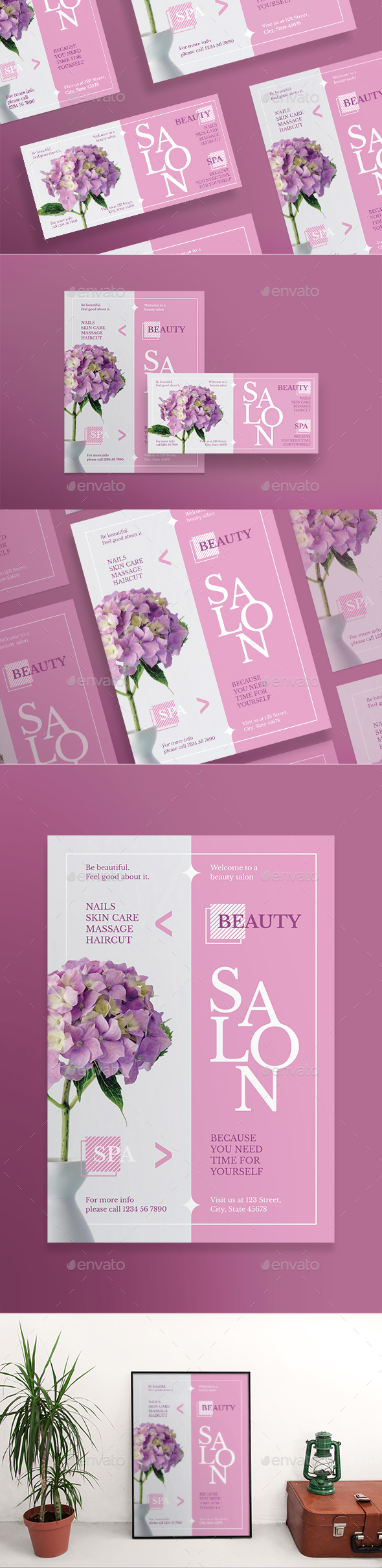Beauty Salon Spa Flyers - Miscellaneous Events