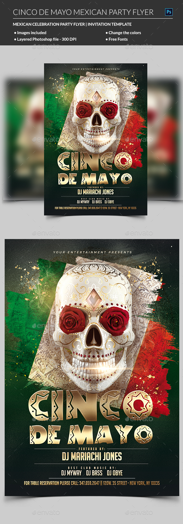 Cinco de Mayo Flyer - Events Flyers