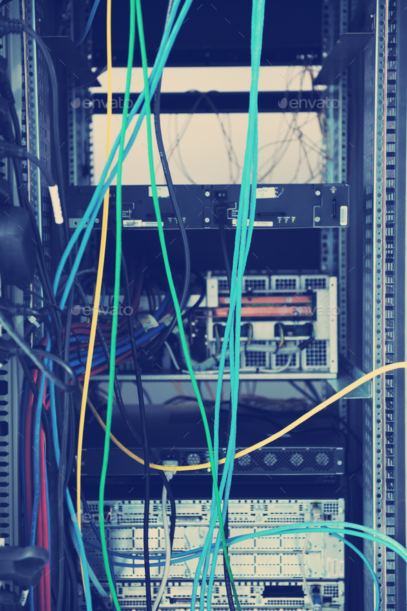 network server room Stock Photo by dotshock | PhotoDune