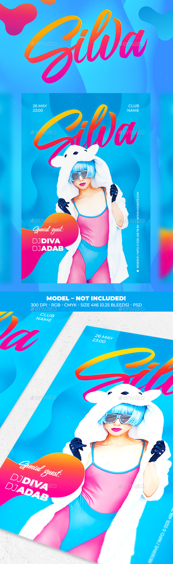 Dj flyer - Clubs & Parties Events