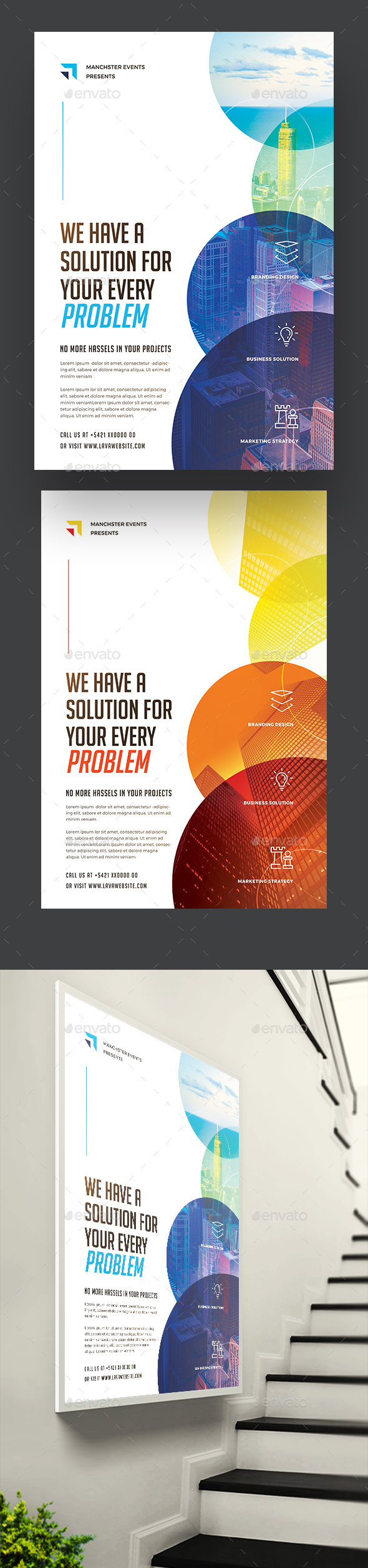 Creative Corporate Flyer / Poster - Corporate Flyers