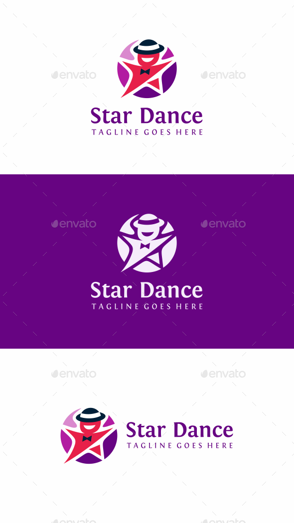 Star Dance Logo - Humans Logo Templates
