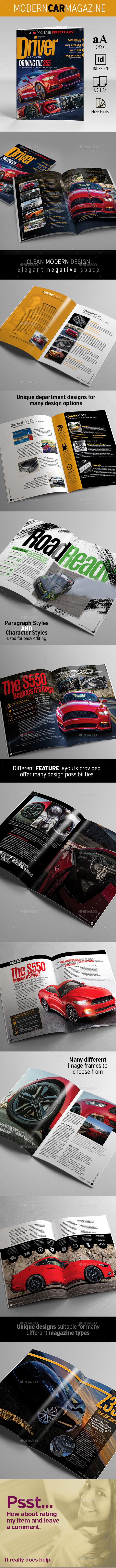 Driver Magazine - Magazines Print Templates