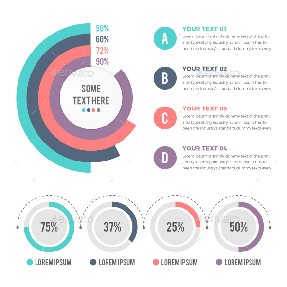 Business Circle Information - Infographics