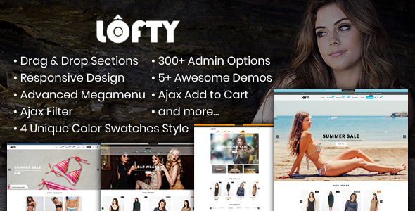 Lofty - Clean & Minimal Shopify Sections Theme
