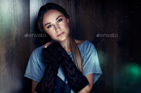 Authentic women's portrait - Stock Photo - Images