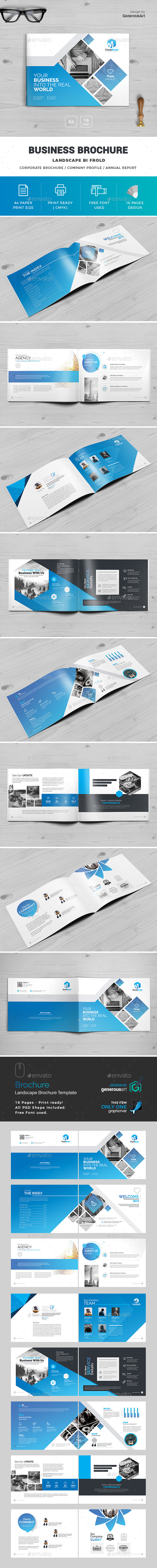 Business Landscape Brochure - Corporate Brochures