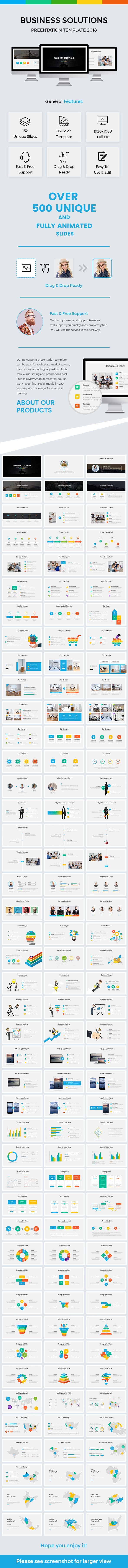 Business Solutions Keynote Template 2018 - Business Keynote Templates