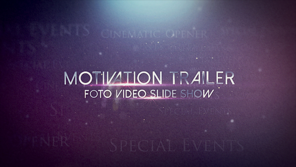 Motivation trailer - VideoHive 21516701