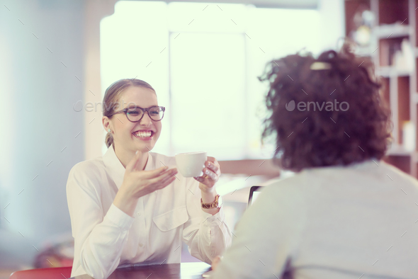 startup Business team Working With laptop in creative office - Stock Photo - Images