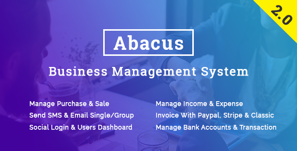 Abacus - Business Management System - CodeCanyon Item for Sale