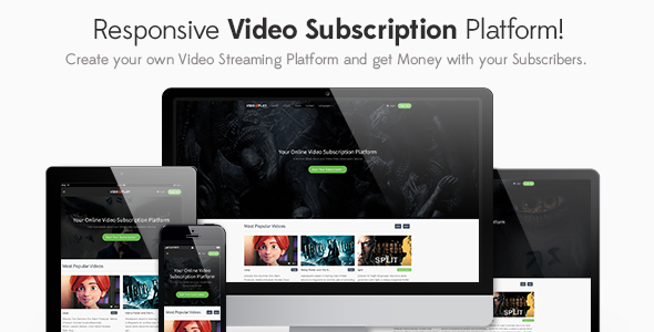 VideoPlay - Video Subscription Platform - CodeCanyon Item for Sale