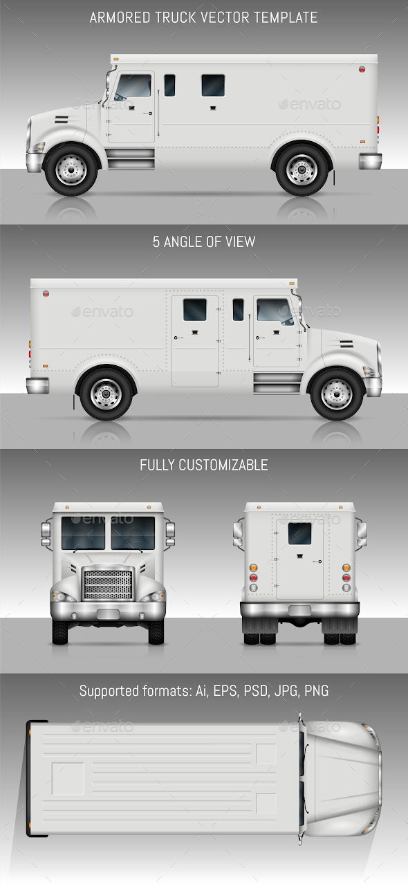 Armored truck - Man-made Objects Objects