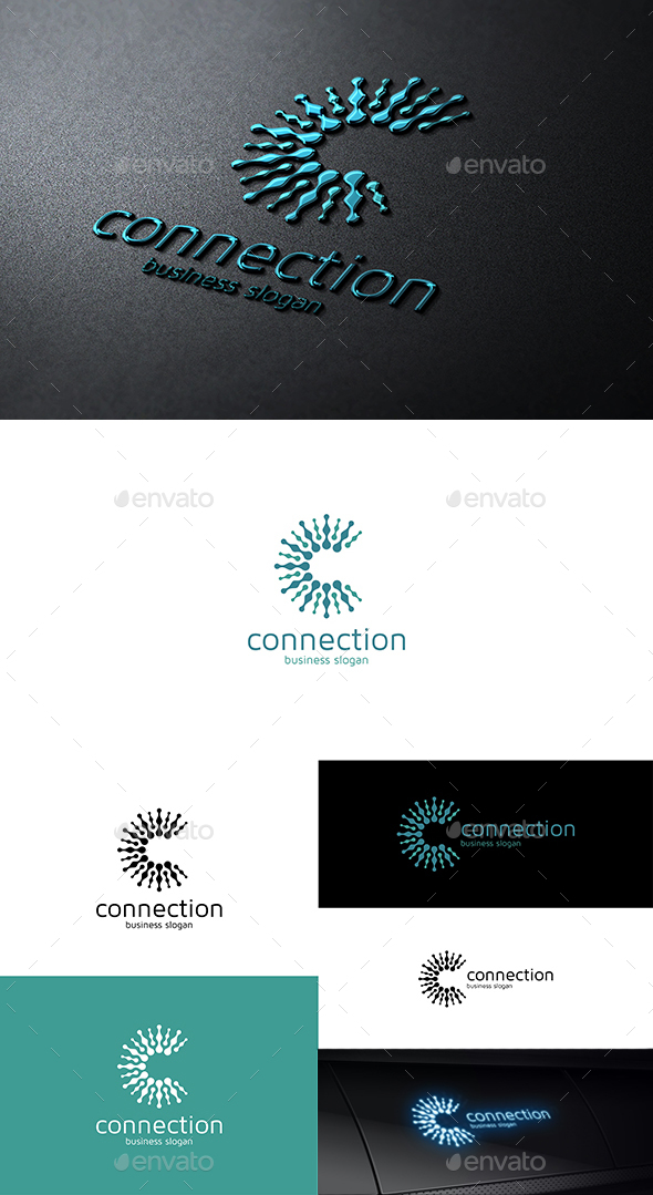 Connection Logo - Symbols Logo Templates