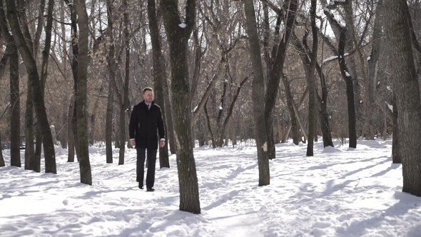 Guy Is Taking a Walk alt