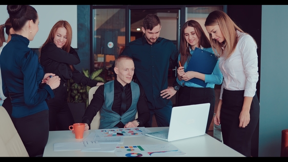 Business Team Meeting Brainstorming Sharing New Ideas Diverse Team Involved in Teamwork alt