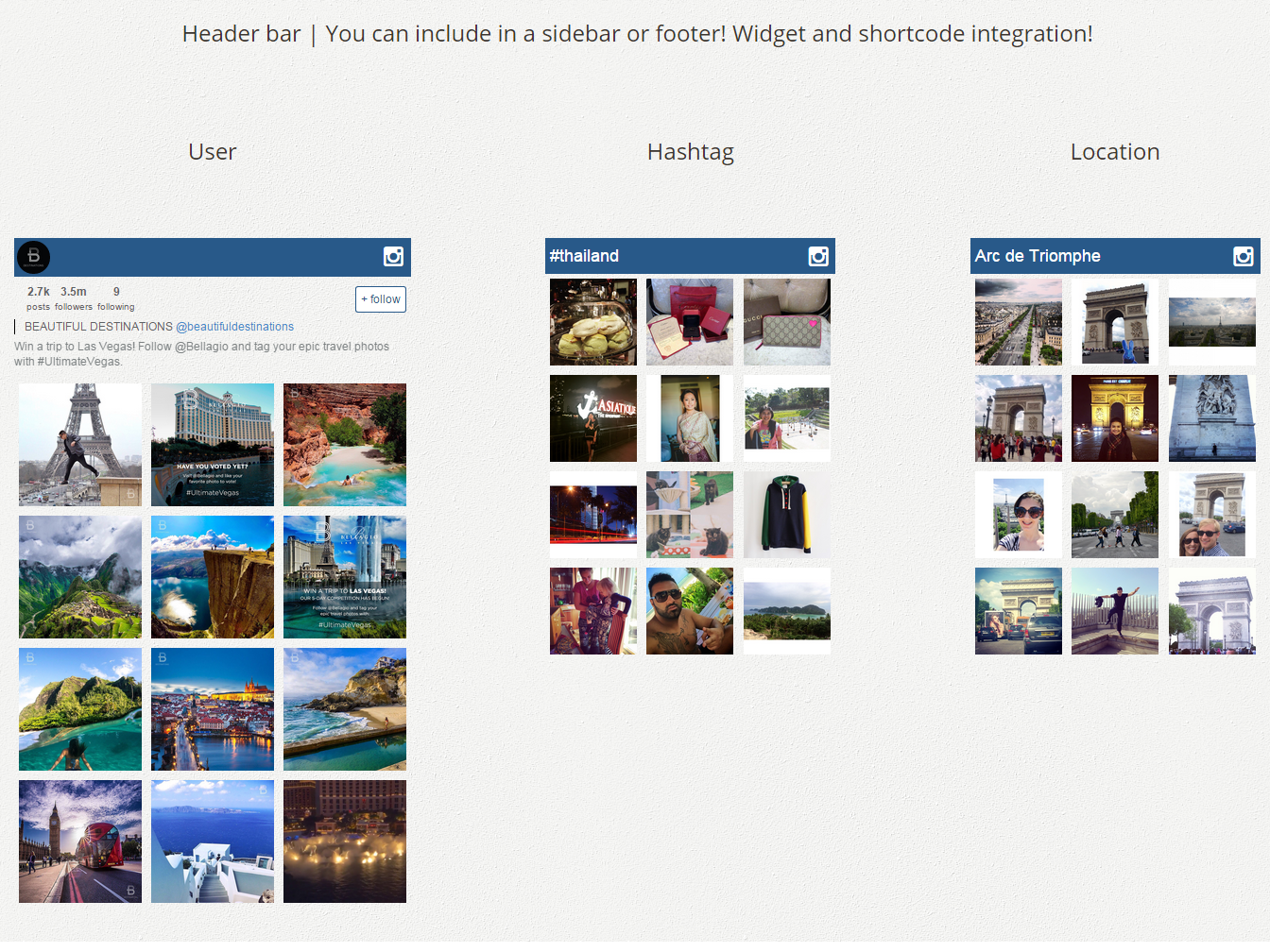 instagram portfolio wordpress plugin - instagram follow plugin wordpress