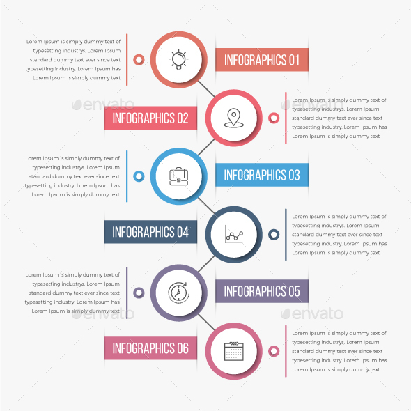 Modern Circle Infographics - Infographics