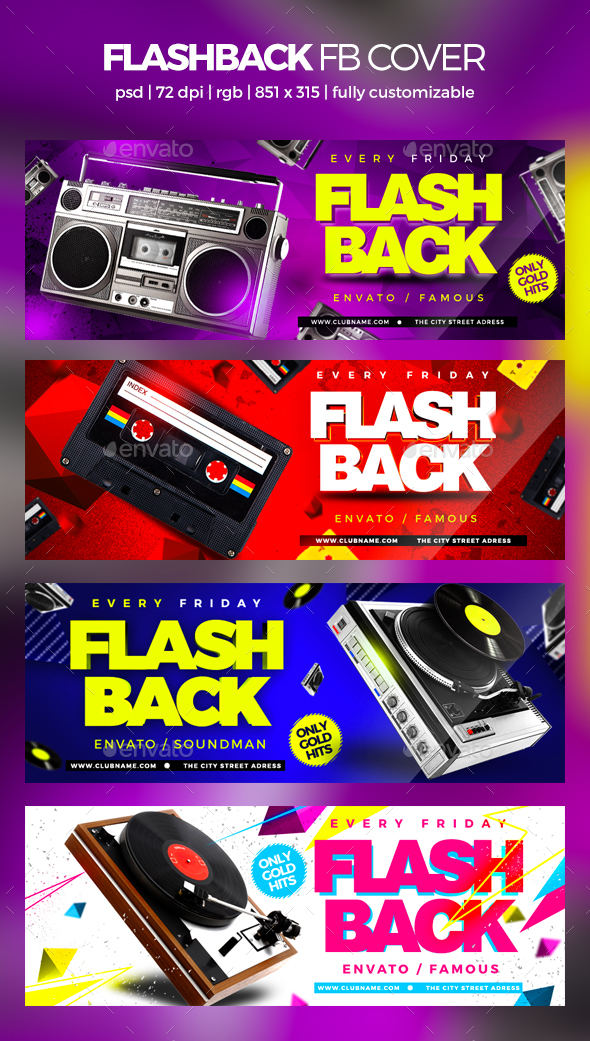 Flash Back Facebook Cover - Facebook Timeline Covers Social Media