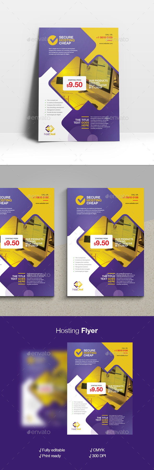 Hosting Flyer - Corporate Flyers