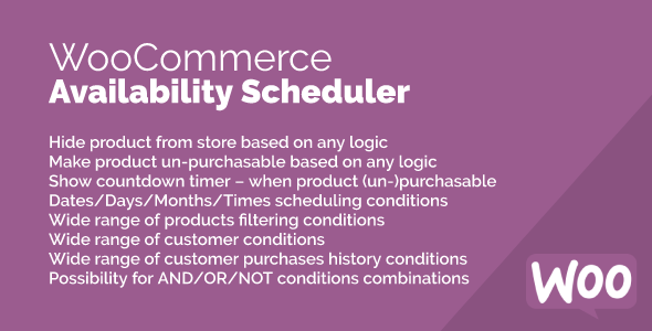 Availability Scheduler for - CodeCanyon 21684718