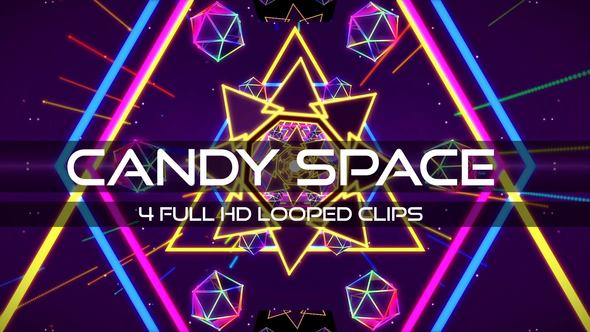 Candy Space VJ Loop