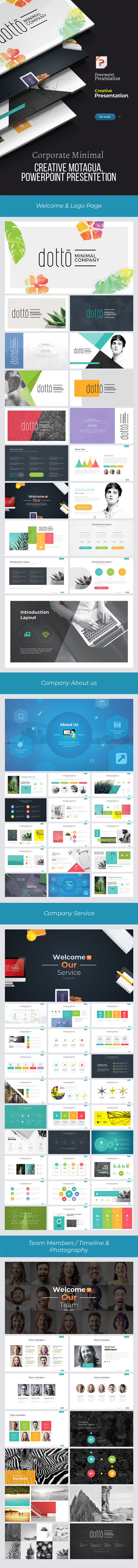 Creative Dotto Powerpoint Template - Creative PowerPoint Templates