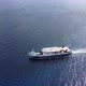 Passenger Ship Departing From Port with Destination Greek Islands - VideoHive Item for Sale