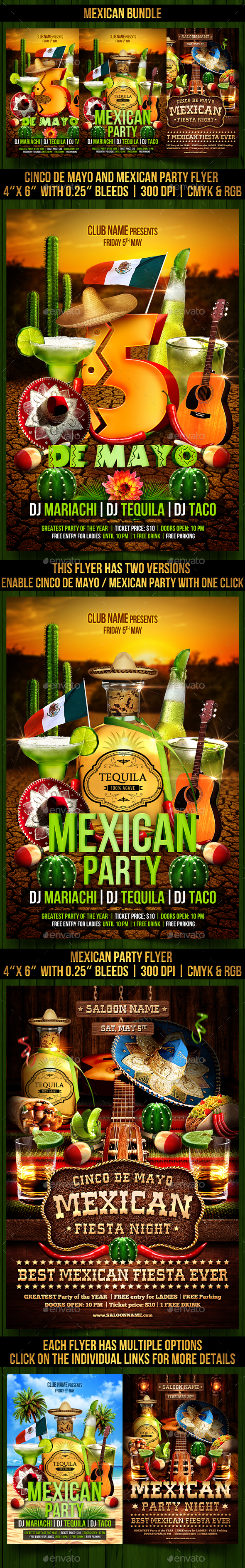 Mexican Bundle - Clubs & Parties Events