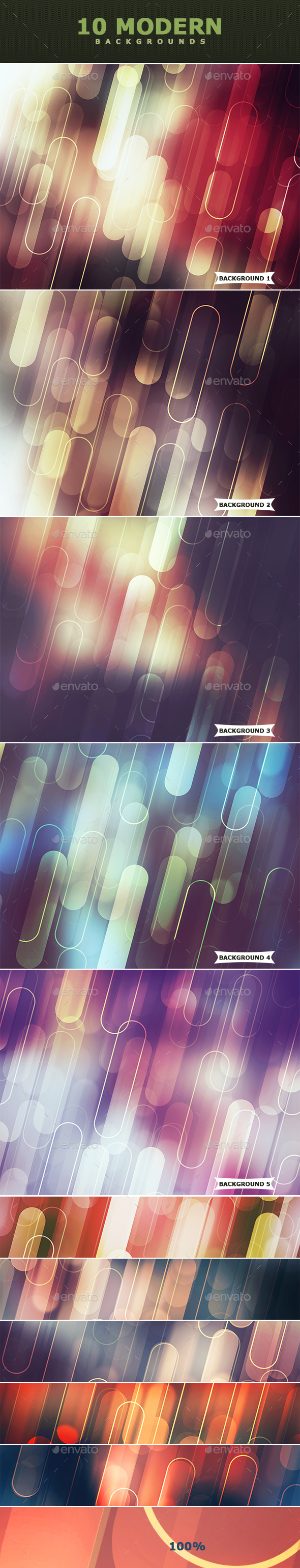 Modern Photoshop Backgrounds - Abstract Backgrounds