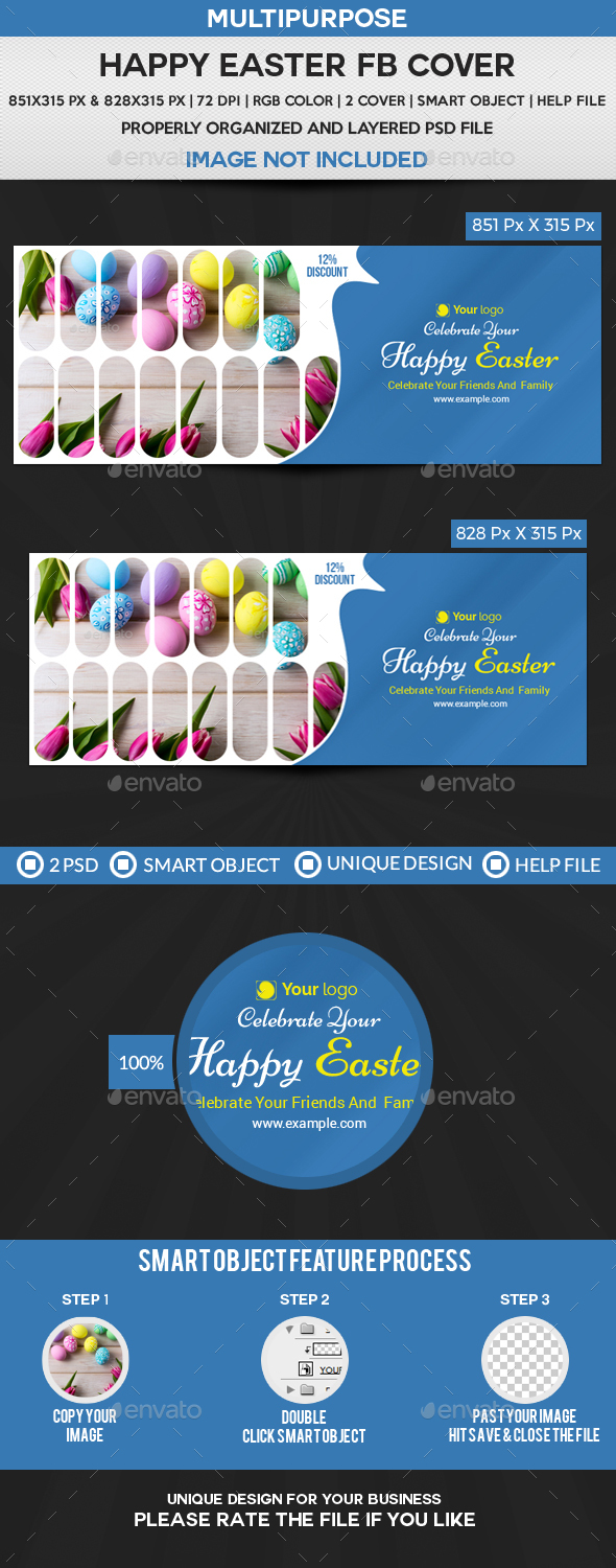 Happy Easter Facebook Cover - Facebook Timeline Covers Social Media