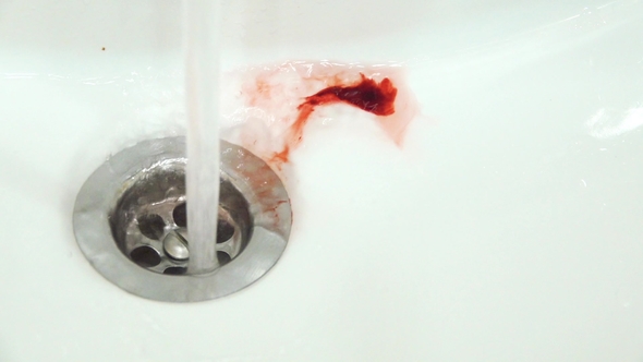 Washing the Blood in the Sink alt