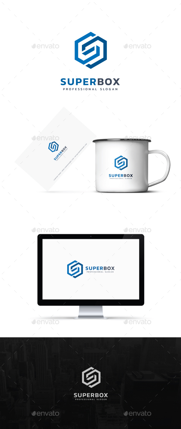 Super Box Logo - Abstract Logo Templates