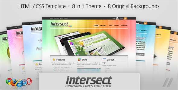 Intersect - HTML - ThemeForest 77440