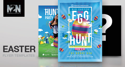 n2n44 easter flyer templates
