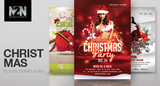 n2n44 christmas flyer templates