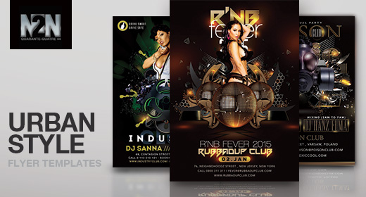 n2n44 urban style flyer templates
