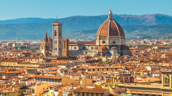 Historic City Centre of Florence Stock Photo by CreativeNature_nl ...